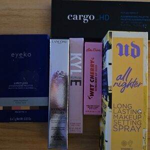 Makeup Bundle-6 Pieces NIB Lancome-Urban Decay-Eyeko-Kylie